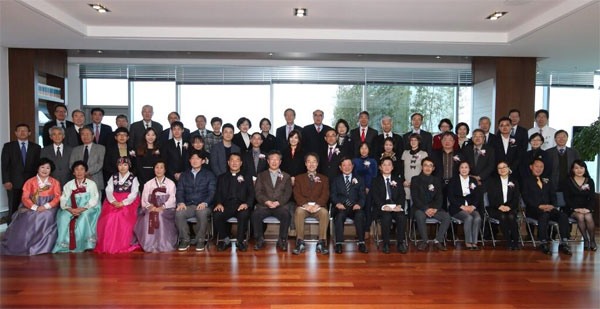 제25회 아산상 시상식 개최 단체 사진